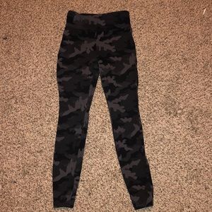 Black and Grey Camo Leggings